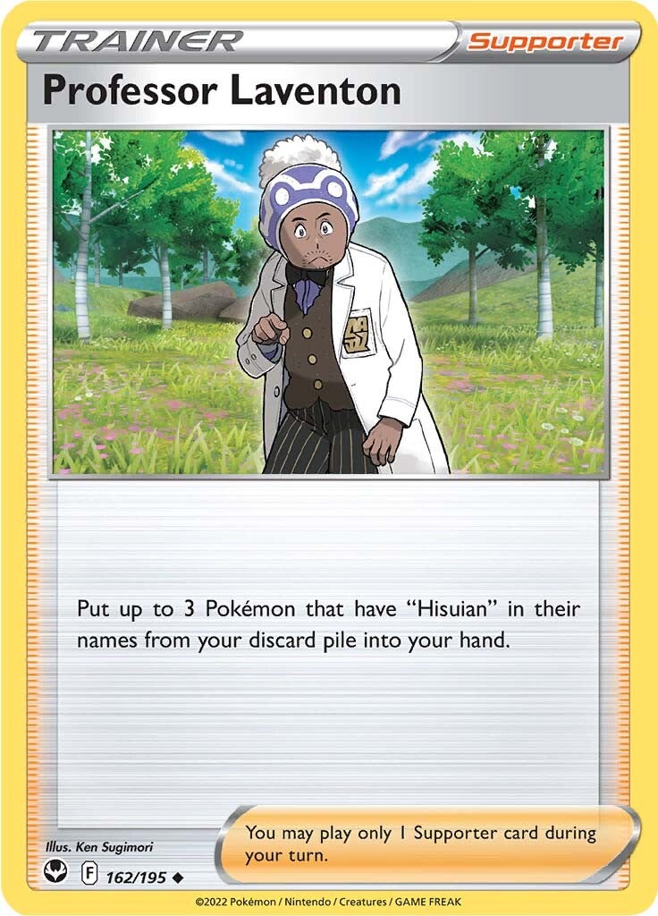 Professor Laventon (162/195) [Sword & Shield: Silver Tempest] - Evolution TCG