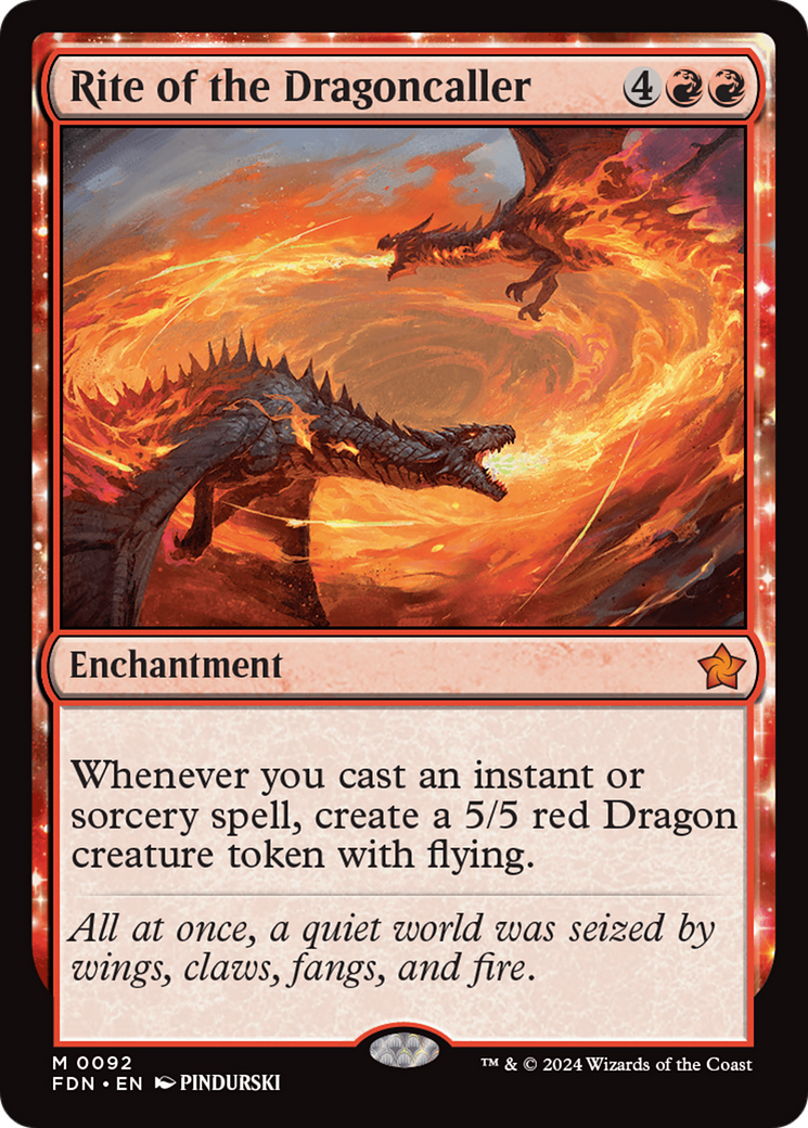 Rite of the Dragoncaller [Foundations] - Evolution TCG