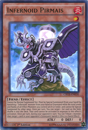 Infernoid Pirmais [CROS-EN030] Ultra Rare - Evolution TCG