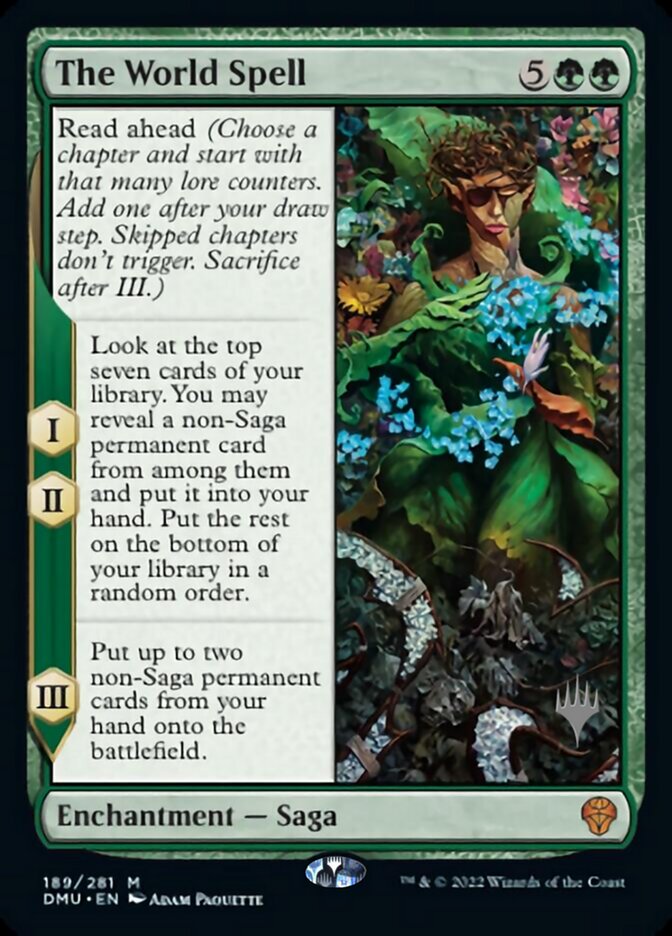 The World Spell (Promo Pack) [Dominaria United Promos] - Evolution TCG