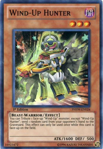 Wind-Up Hunter [PHSW-EN024] Super Rare - Evolution TCG