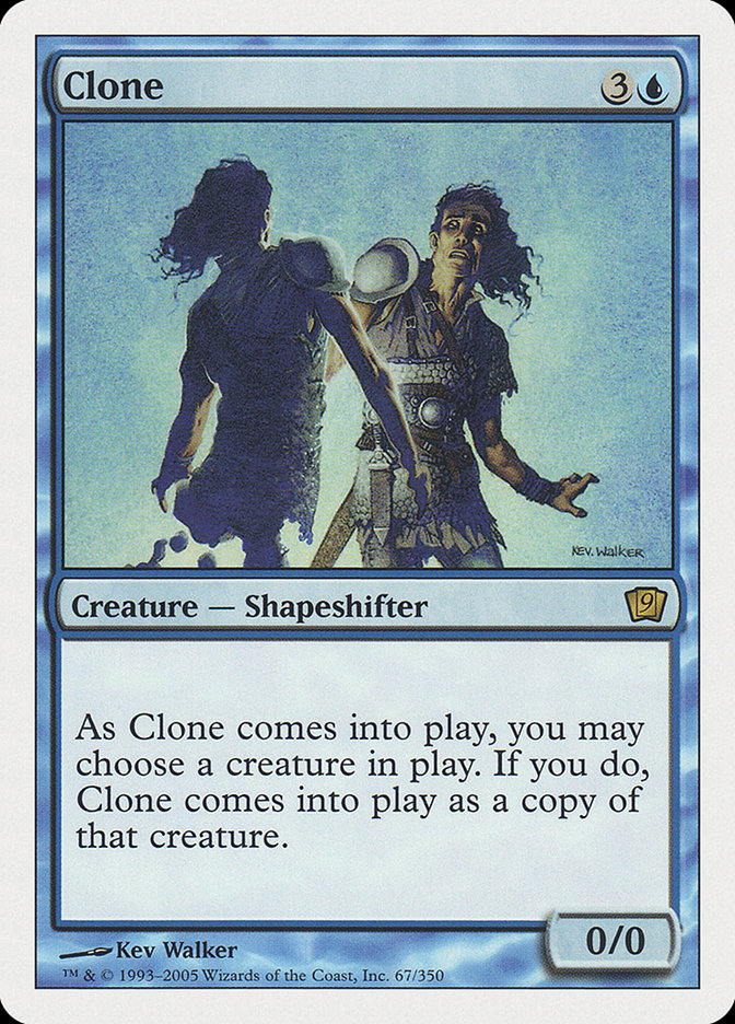 Clone (9th Edition) [Oversize Cards] - Evolution TCG