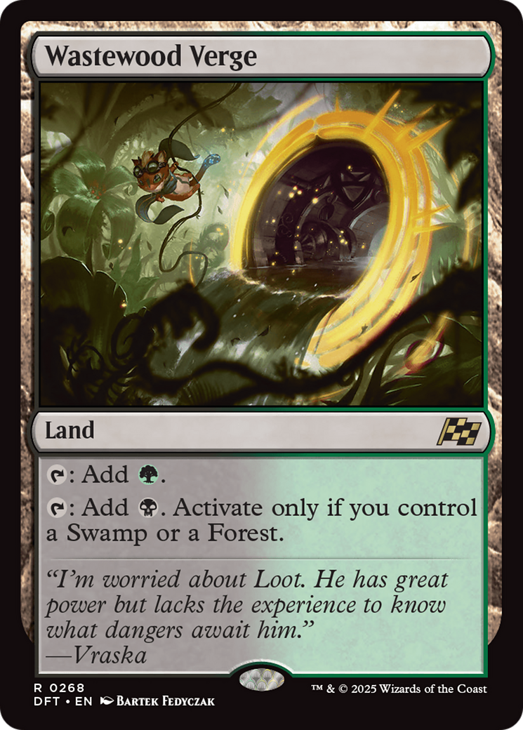 Wastewood Verge [Aetherdrift] - Evolution TCG