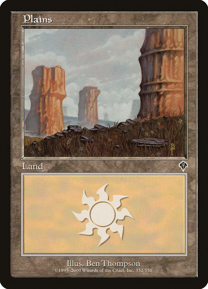 Plains (332) [Invasion] - Evolution TCG