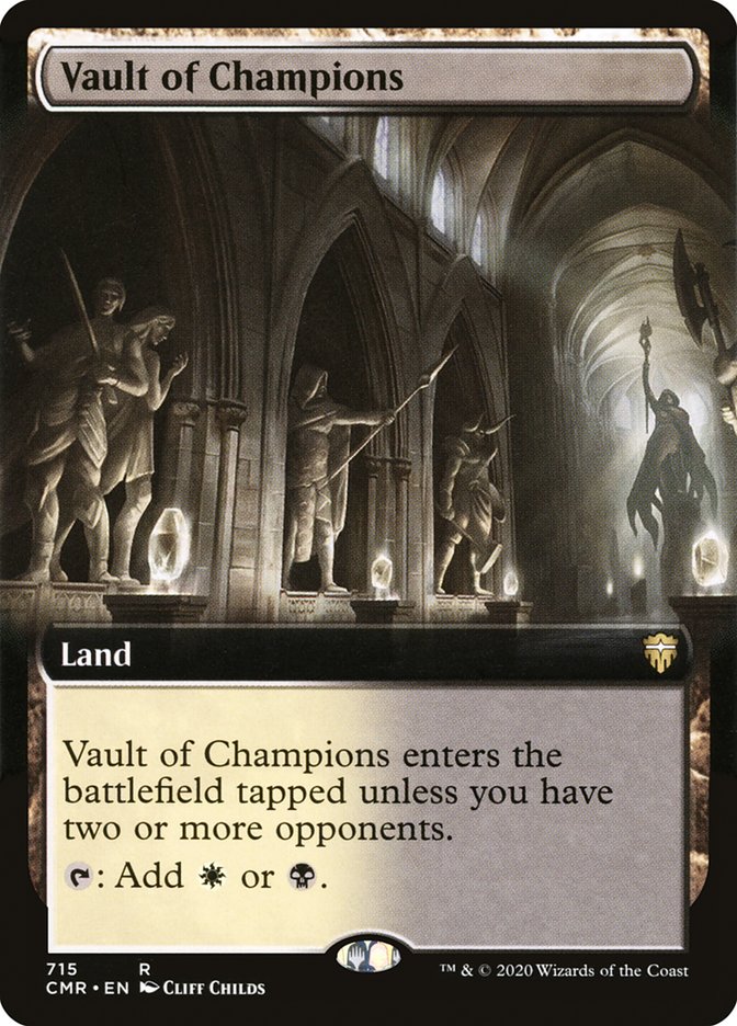 Vault of Champions (Extended Art) [Commander Legends] - Evolution TCG