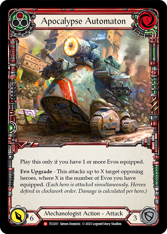 Apocalypse Automaton [TCC011] (Round the Table: TCC x LSS) - Evolution TCG