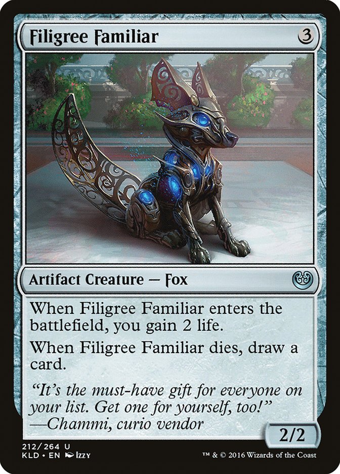 Filigree Familiar [Kaladesh] - Evolution TCG