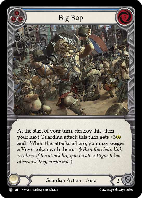 Big Bop (Blue) [HVY085] (Heavy Hitters) - Evolution TCG