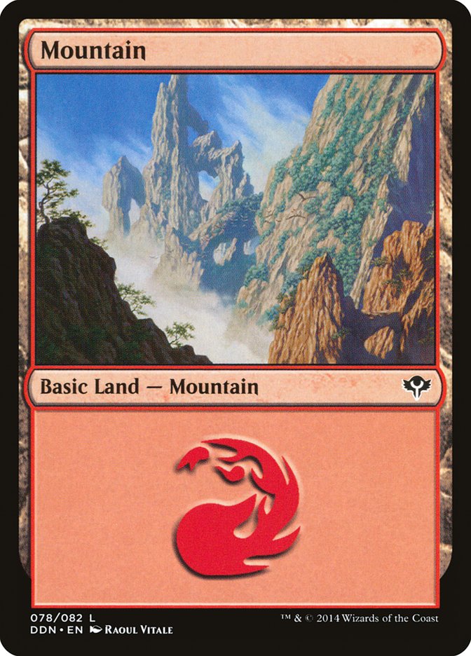 Mountain (78) [Duel Decks: Speed vs. Cunning] - Evolution TCG