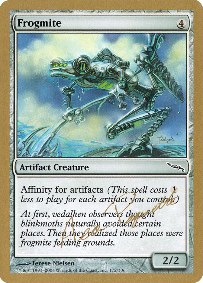 Frogmite (Aeo Paquette) [World Championship Decks 2004] - Evolution TCG