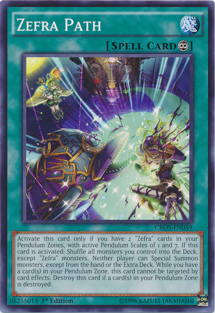 Zefra Path [CROS-EN059] Common - Evolution TCG