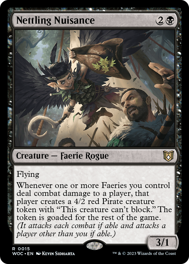 Nettling Nuisance [Wilds of Eldraine Commander] - Evolution TCG
