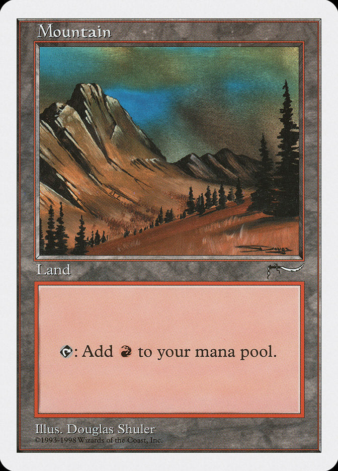 Mountain (Douglas Shuler) [Anthologies] - Evolution TCG