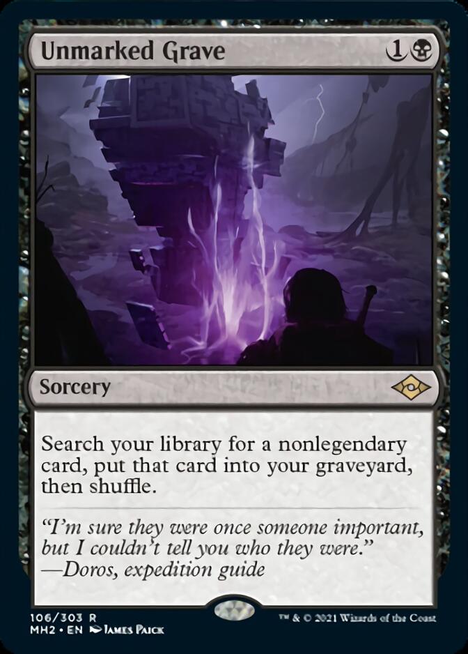 Unmarked Grave [Modern Horizons 2] - Evolution TCG