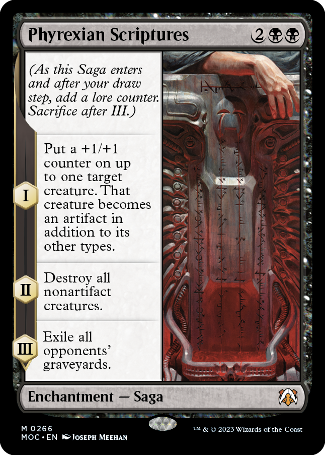 Phyrexian Scriptures [March of the Machine Commander] - Evolution TCG