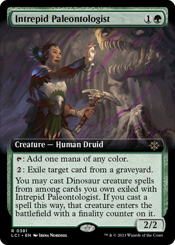 Intrepid Paleontologist (Extended Art) [The Lost Caverns of Ixalan] - Evolution TCG