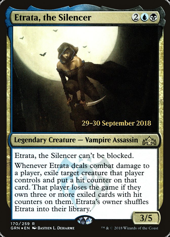 Etrata, the Silencer [Guilds of Ravnica Prerelease Promos] - Evolution TCG