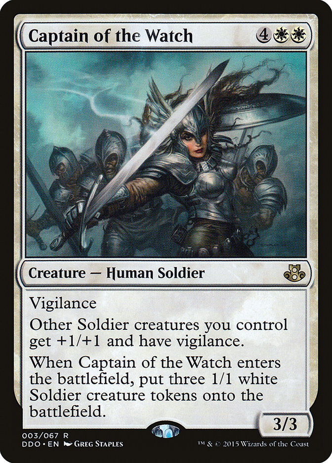 Captain of the Watch [Duel Decks: Elspeth vs. Kiora] - Evolution TCG
