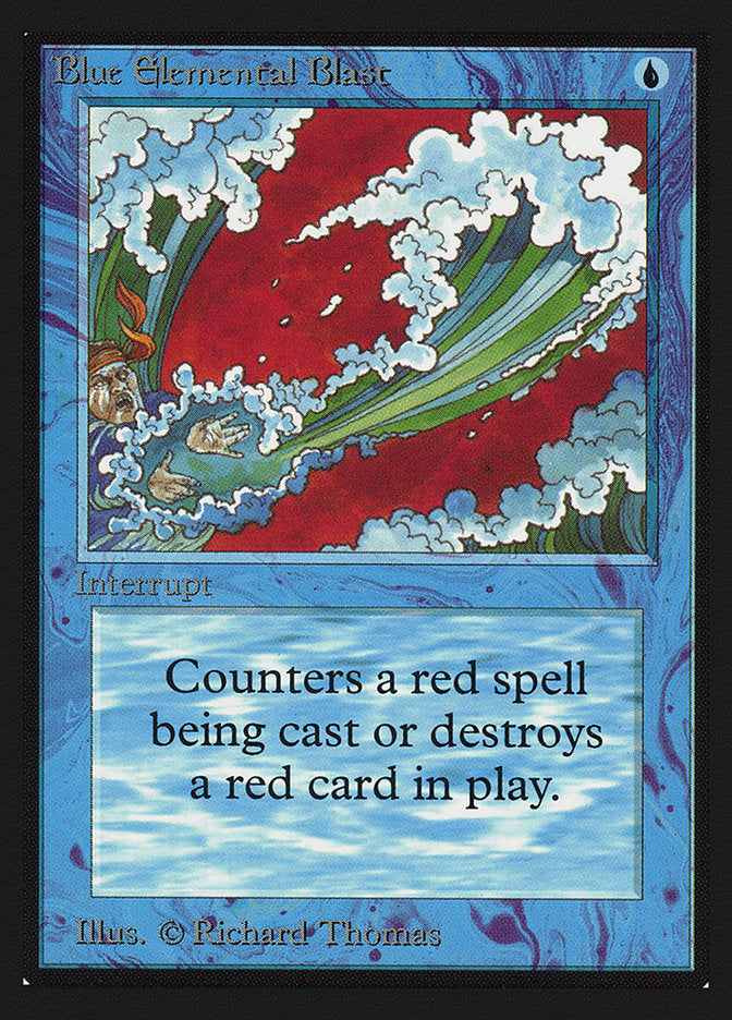 Blue Elemental Blast [International Collectors' Edition] - Evolution TCG