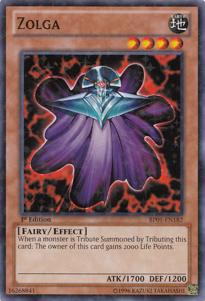 Zolga [BP01-EN182] Starfoil Rare - Evolution TCG