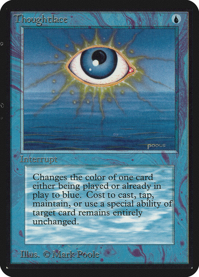 Thoughtlace [Alpha Edition] - Evolution TCG