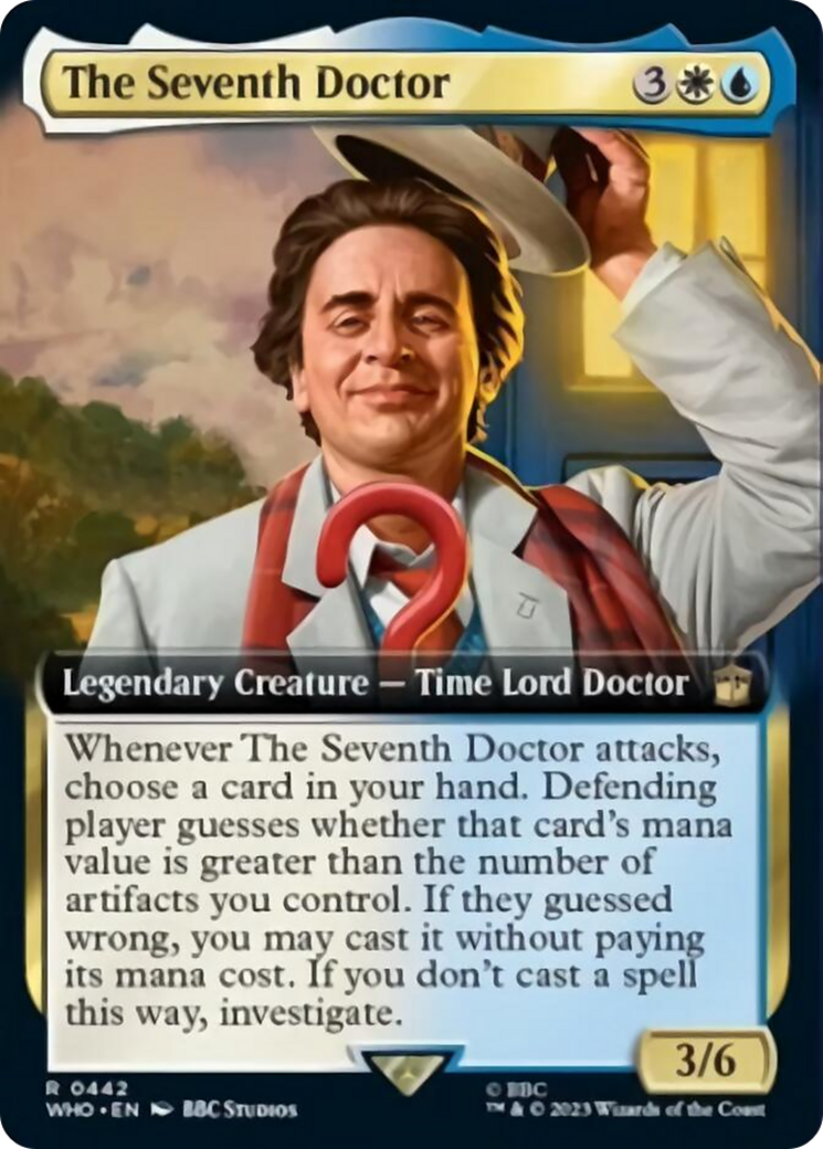 The Seventh Doctor (Extended Art) [Doctor Who] - Evolution TCG