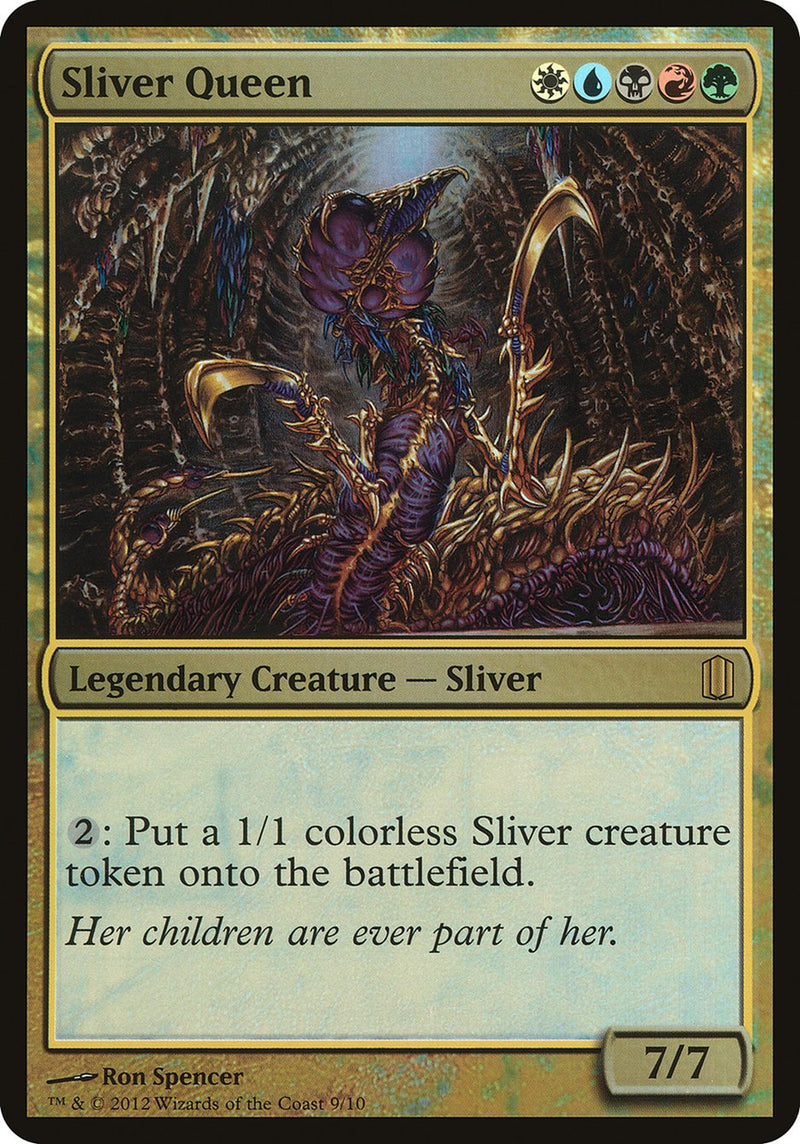 Sliver Queen (Oversized) [Commander's Arsenal Oversized] - Evolution TCG