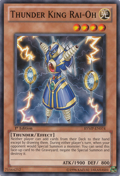 Thunder King Rai-Oh [RYMP-EN074] Common - Evolution TCG