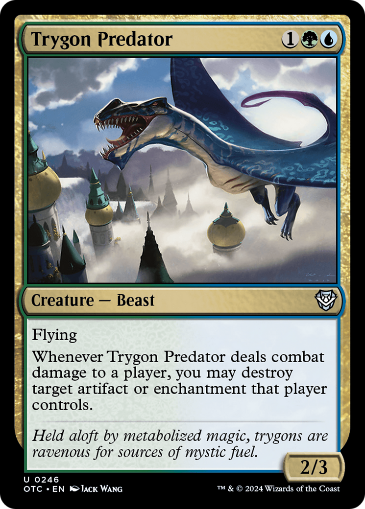 Trygon Predator [Outlaws of Thunder Junction Commander] - Evolution TCG