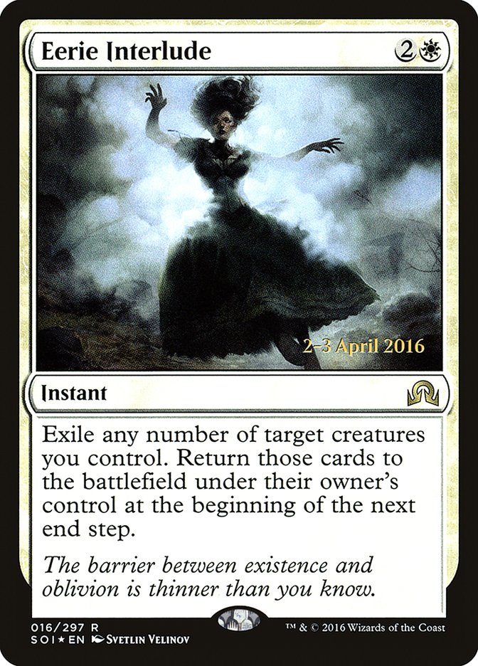 Eerie Interlude [Shadows over Innistrad Prerelease Promos] - Evolution TCG