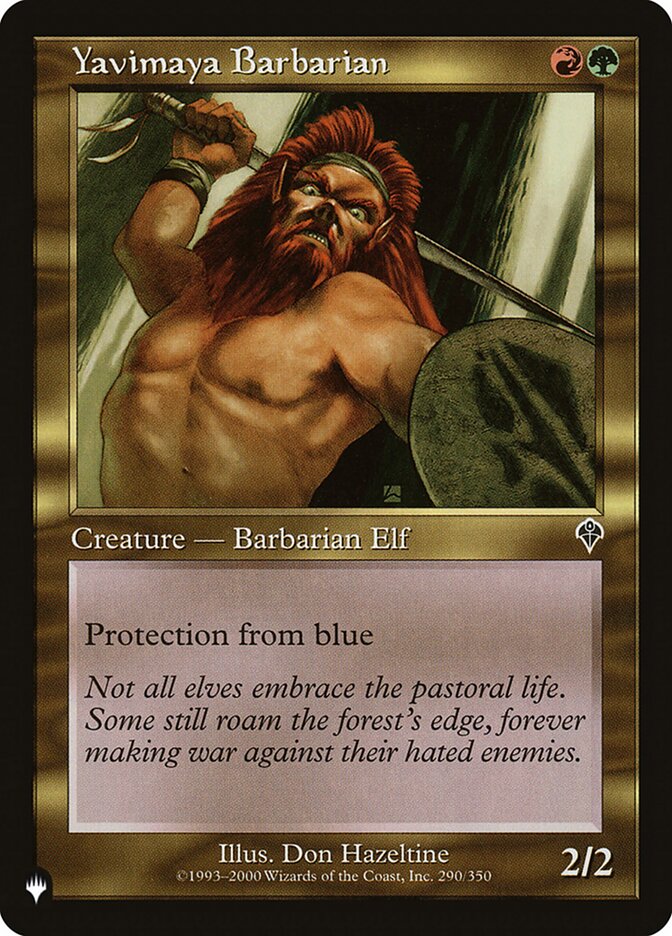 Yavimaya Barbarian [The List] - Evolution TCG
