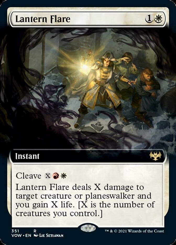 Lantern Flare (Extended Art) [Innistrad: Crimson Vow] - Evolution TCG