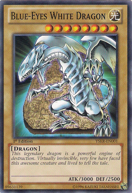 Blue-Eyes White Dragon [YSKR-EN001] Common - Evolution TCG