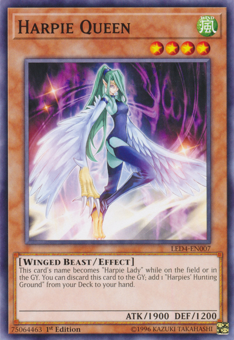 Harpie Queen [LED4-EN007] Common - Evolution TCG