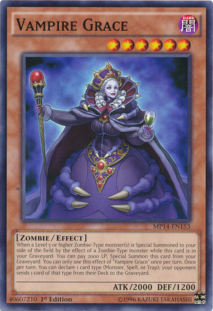 Vampire Grace [MP14-EN153] Common - Evolution TCG