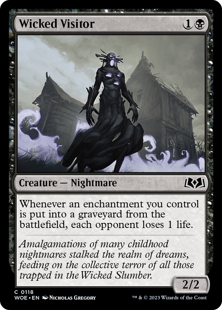 Wicked Visitor [Wilds of Eldraine] - Evolution TCG