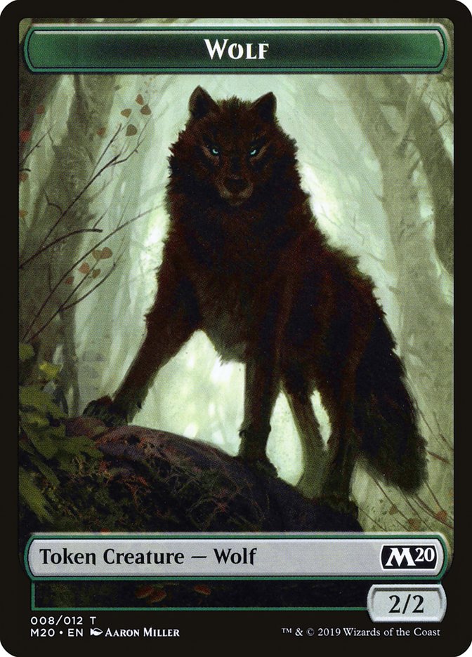 Wolf Token [Core Set 2020 Tokens] - Evolution TCG