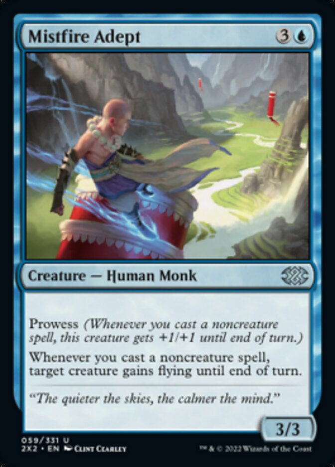 Mistfire Adept [Double Masters 2022] - Evolution TCG