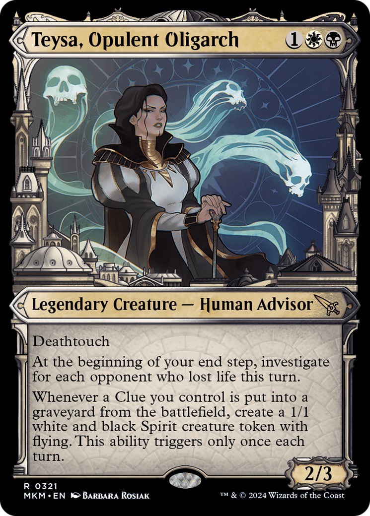 Teysa, Opulent Oligarch (Showcase) (0321) [Murders at Karlov Manor] - Evolution TCG