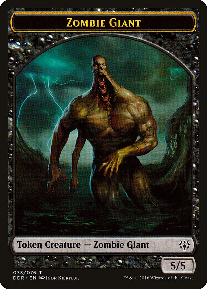 Zombie Giant Token [Duel Decks: Nissa vs. Ob Nixilis] - Evolution TCG