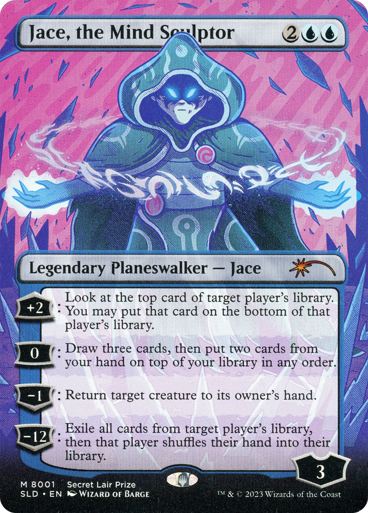 Jace, the Mind Sculptor (Borderless) [Secret Lair Drop Promos] - Evolution TCG