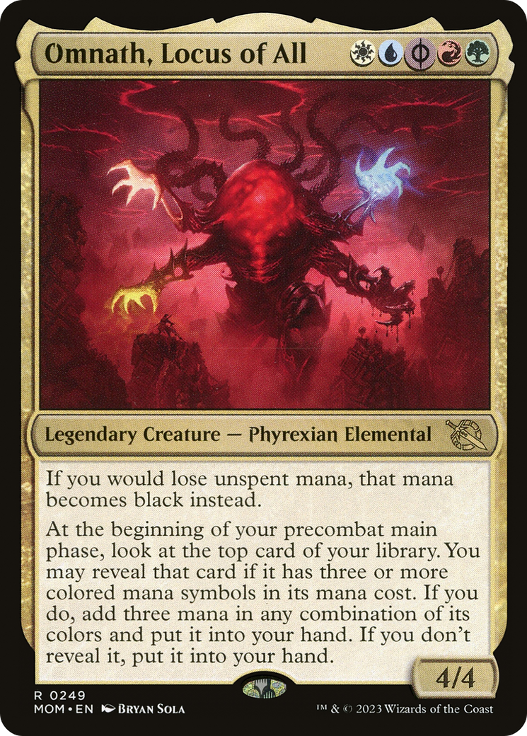 Omnath, Locus of All [March of the Machine] - Evolution TCG