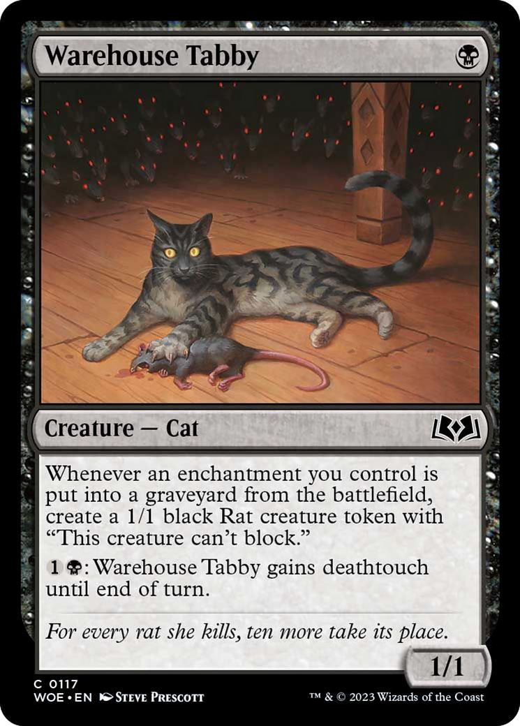 Warehouse Tabby [Wilds of Eldraine] - Evolution TCG