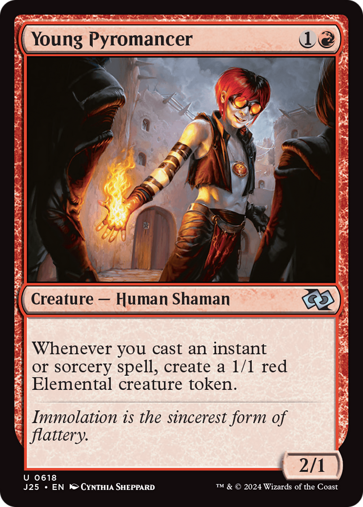 Young Pyromancer [Foundations Jumpstart] - Evolution TCG