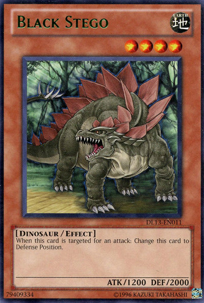 Black Stego (Green) [DL13-EN011] Rare - Evolution TCG