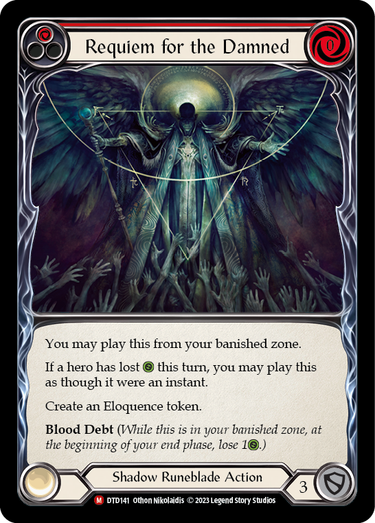 Requiem for the Damned [DTD141] (Dusk Till Dawn) - Evolution TCG
