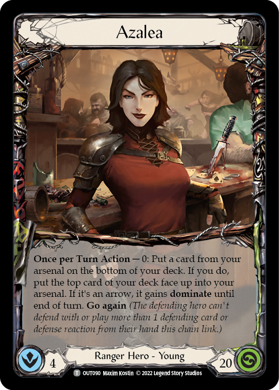 Azalea [OUT090] (Outsiders) - Evolution TCG