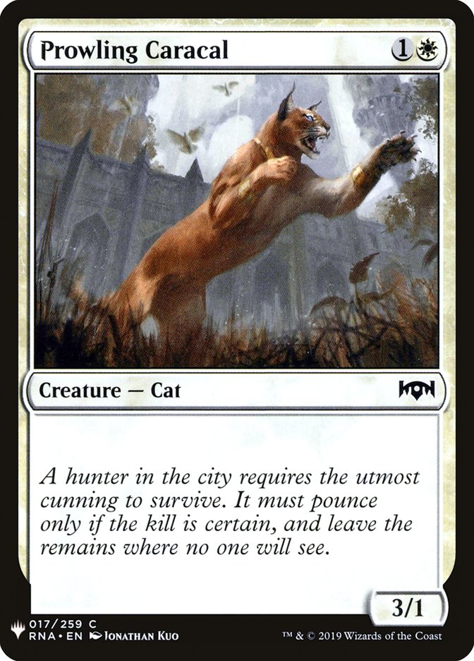 Prowling Caracal [Mystery Booster] - Evolution TCG