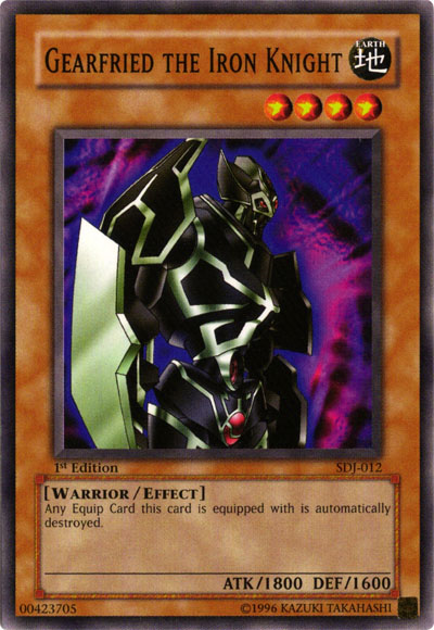 Gearfried the Iron Knight [SDJ-012] Common - Evolution TCG