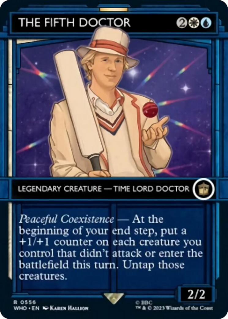 The Fifth Doctor (Showcase) [Doctor Who] - Evolution TCG